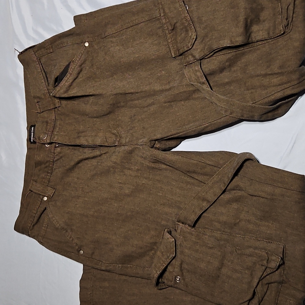 American Outfitters Standard Cloth Men's Brown Cargo Pants